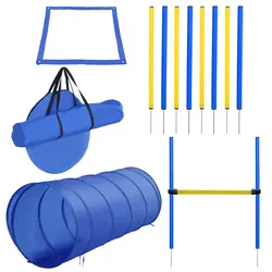 PawHut Hundesport blau, gelb